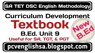 Curriculum 008 Syllabus Design I Unit 9 Curriculum Development I AP New SA English methodology DSC [upl. by Len]