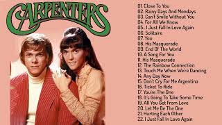 The Carpenters Greatest Hits  Best Of Karen Carpenter Songs  Carpenters Live [upl. by Anwahsal]