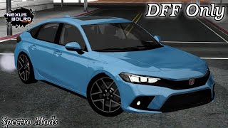 HONDA CIVIC SPORT TOURING  GTA SAN ANDREAS ANDROID amp PC  Só DFFDFF Only [upl. by Azilanna]