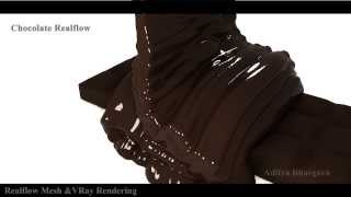 Realflow High Viscosity Chocolate Test [upl. by Hackney]