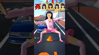 Big And Small Queen Mio Vs Car Game🚘👶Challenge viral shortsdramasakuraschoolsimulator trending [upl. by Chretien251]