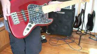 Fender Jazz Bass American Standard 5 String Demo [upl. by Euqirrne]