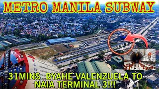 METRO NAMILA SUBWAY VALENZUELA STATION AND DEPOT UPDATE JANUARY 5 2024 [upl. by Iona527]