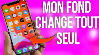 Comment Avoir un fond décran DYNAMIQUE sur iPhone  TUTO [upl. by Nasaj]