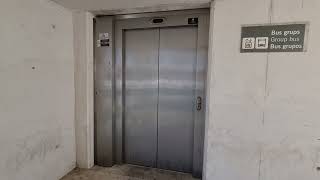 2 Orona 3G MRL elevators  Valencia International Airport Parking Spain [upl. by Haya]