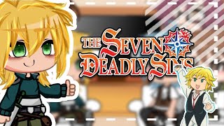 ° Past Seven Deadly Sins React to MeliodasElizabeth Future°Gacha Club🇦🇺englishByMe😌 [upl. by Henka]