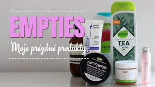 EMPTIES aneb moje spotřebované produkty [upl. by Romelle906]