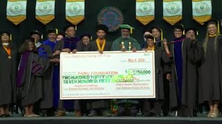 Florida AampM University receives 237 million gift [upl. by Agna]