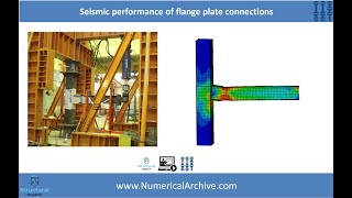 Seismic performance of flange plate connections [upl. by Martineau]