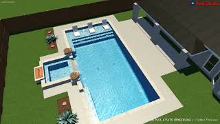 Pool Design by JS POOL amp PATIO [upl. by Awram831]