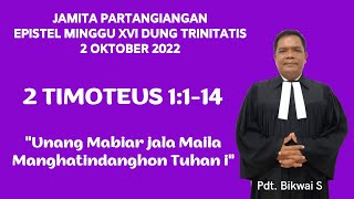 Epistel Minggu 2 Oktober 2022 [upl. by Albur]