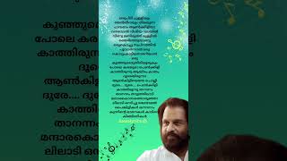 🎶Thananam Thananam🦋🧡🧡Song ലിറിക് 🎶shorst kjyesudas ilayaraja onvkuruppu youtubeshorts [upl. by Sophia796]