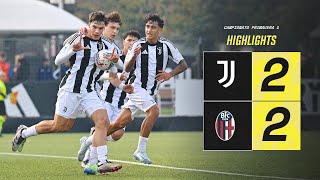 HIGHLIGHTS Primavera 1  Juventus 22 Bologna  Matchday 11 [upl. by Ahseal]