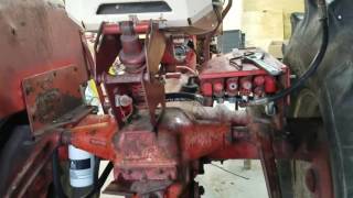 Allis Chalmers D15 Series II live hydraulics routing [upl. by Zetnwahs]