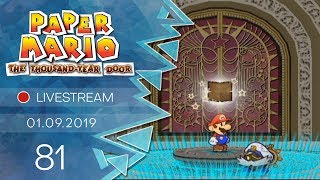 Paper Mario Die Legende vom Äonentor LivestreamBlind  81  Unser nächstes Ziel [upl. by Lanam]