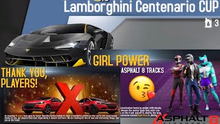 Lamborghini Centenario cup 🏆 Update X Anniversary Celebration Asphalt 8 Amazing 10th years [upl. by Fedora]