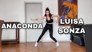 DANCE COVER  ANACONDA  Luisa Sonza espelhado [upl. by Ellenej]