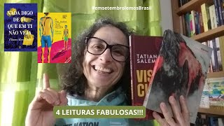 OPINIÃƒO  4 Leituras brasileiras FABULOSAS [upl. by O'Rourke951]