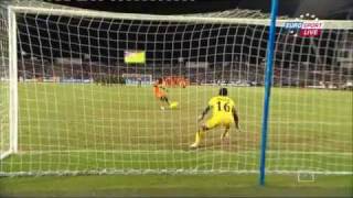 AFCON 2012 final penalties zambia 8 CIV 7 [upl. by Yelrebmik]