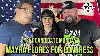 MAYRA FLORES PVT MONDAY NIGHT CANDIDATE MayraFlores RocknRollJames Candidate Congress Hispanic [upl. by Theone]