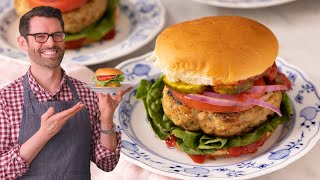 Juicy Turkey Burger Recipe [upl. by Nylidnarb503]