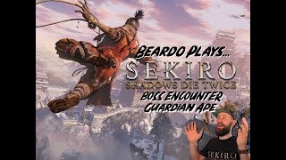 Sekiro Shadows Die Twice  Guardian Ape Boss Fight  Beardo Plays [upl. by Atikkin]