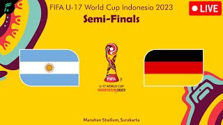 🔴 ARGENTINA 🇦🇷 VS 🇩🇪 GERMANY  FIFA U17 World Cup Indonesia 2023 SemiFinals Previews  ❌ Live [upl. by Langille]