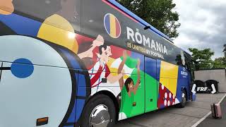 🔥 Autocarul personalizat al României pentru EURO 2024 🚍💪 EURO2024 HaiRomânia [upl. by Latnahc]