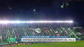 Banfield 1 Independiente del Valle 1 Copa Libertadores [upl. by Leachim]