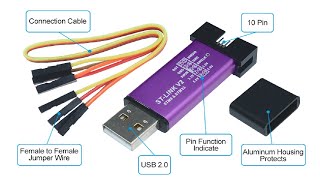 программатор STlink V2 для STM8  STM32  установка драйвера [upl. by Ayifa]