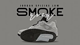 SMOKE GREY 2024 Jordan Spizike Low DETAILED LOOK  PRICE [upl. by Beebe]