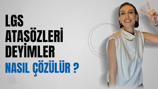 10 dakikada LGS Atasözleri ve Deyimler  Soru Çözümlü Konu Anlatımı lgs lgstürkçe [upl. by Yraccaz]