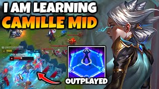 Im learning Camille Mid and its going surprisingly better than expected [upl. by Lorinda]