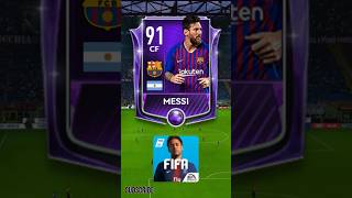 LIONEL MESSI EN TODOS LOS FIFA MOBILEFC MOBILE 1725 fc25 [upl. by Timmie]