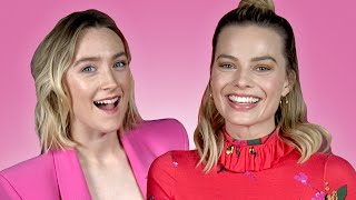 Saoirse Ronan And Margot Robbie Interview Each Other [upl. by Dyana]