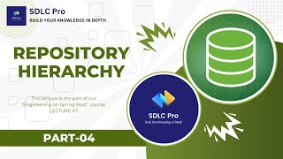 Spring Data JPA Repository Hierarchy  Part04  Engineering on Spring Boot  Lecture67 [upl. by Etterb]