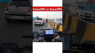 Duke 390 vs Duke 390 hyper rider video like comment share subscribe [upl. by Lole]