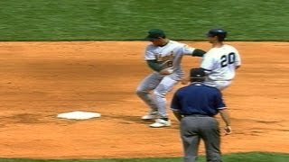 Randy Velarde pulls off an unassisted triple play in 2000 [upl. by Caresa152]