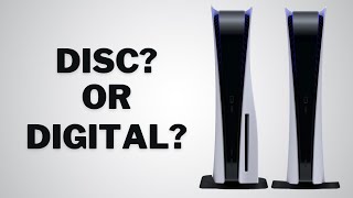 PS5 vs PS5 Digital Edition  Which One Should You Buy [upl. by Esylla]