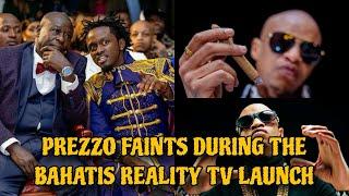 Rapper Prezzo Fainted During The Bahatis Reality Tv Launch [upl. by Eerrahs135]