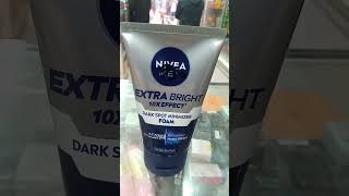 Nivea men extra bright 10xeffect dark spots minimize face wash [upl. by Ahseer229]