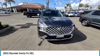 2022 Hyundai Santa Fe HEMET BEAUMONT MENIFEE PERRIS LAKE ELSINORE MURRIETA 502011C [upl. by Sanoj]