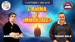 L ANIMA E IMMORTALE  Andrea Belli amp Tonino Mele [upl. by Linnette355]