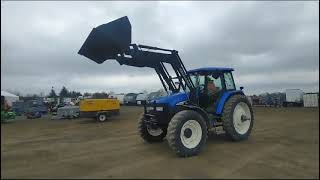 Lot   3311  New Holland TM120 Tractor Loader [upl. by Ahseihs123]