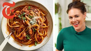 Alison Romans Quick and Easy Ragù  NYT Cooking [upl. by Nnylarat]