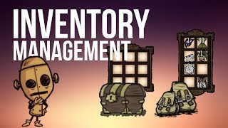 Dont Starve The BEST Ways to Organise your Inventory [upl. by Ushijima]