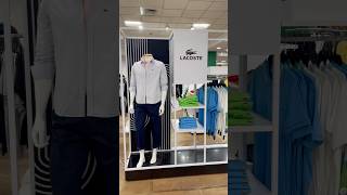 MEN’s LACOSTE 🐊 lacoste trending shoppingvlog youtubeshorts ootd fashion style vlog men [upl. by Dumah]