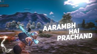 Aarambh Hai Prachand BGMI Montage  3 Finger  Gyroscope bgmi bgmimontage pubgmobile [upl. by Whitelaw767]