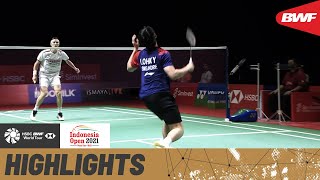 Loh Kean Yew goes up against Viktor Axelsen in the last match of the Indonesia Open 2021 [upl. by Thagard184]