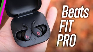 Beats Fit Pro Review for Sports  vs AirPods Pro and Beats Studio Buds [upl. by Naginarb]